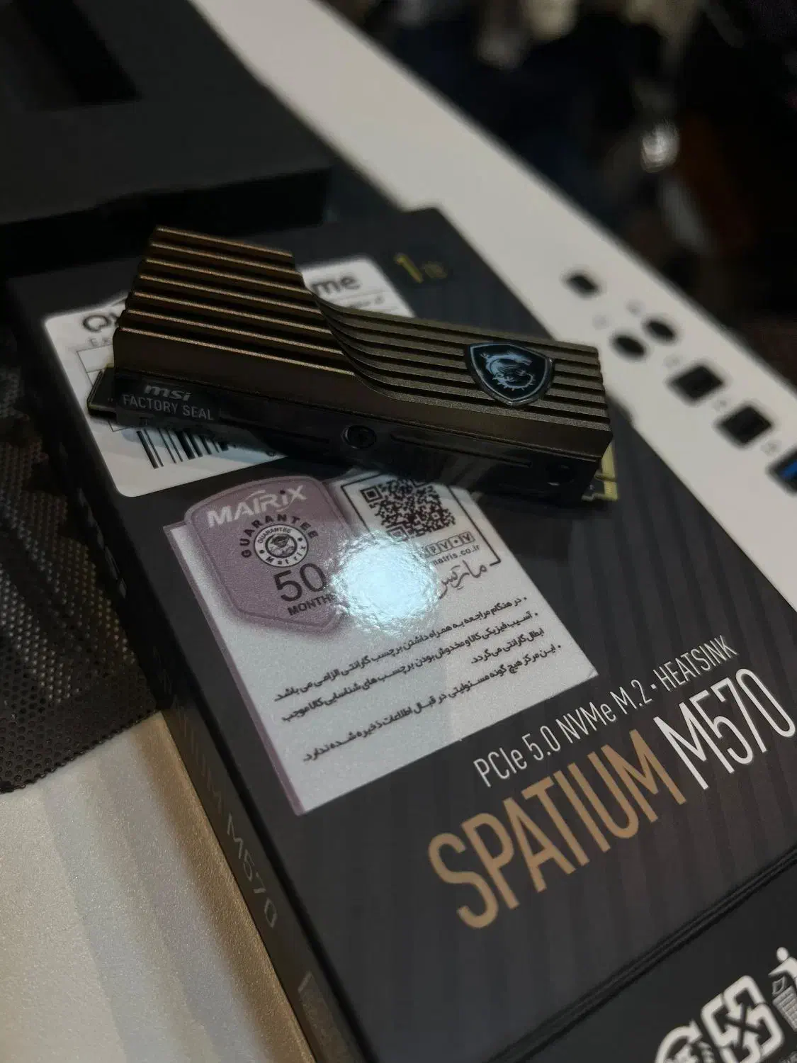 هارد M2 برندMSI مدل M571 1TB برای کیس گیمینگ و PS5|قطعات و لوازم جانبی رایانه|تهران, شهرک پاسداران|دیوار