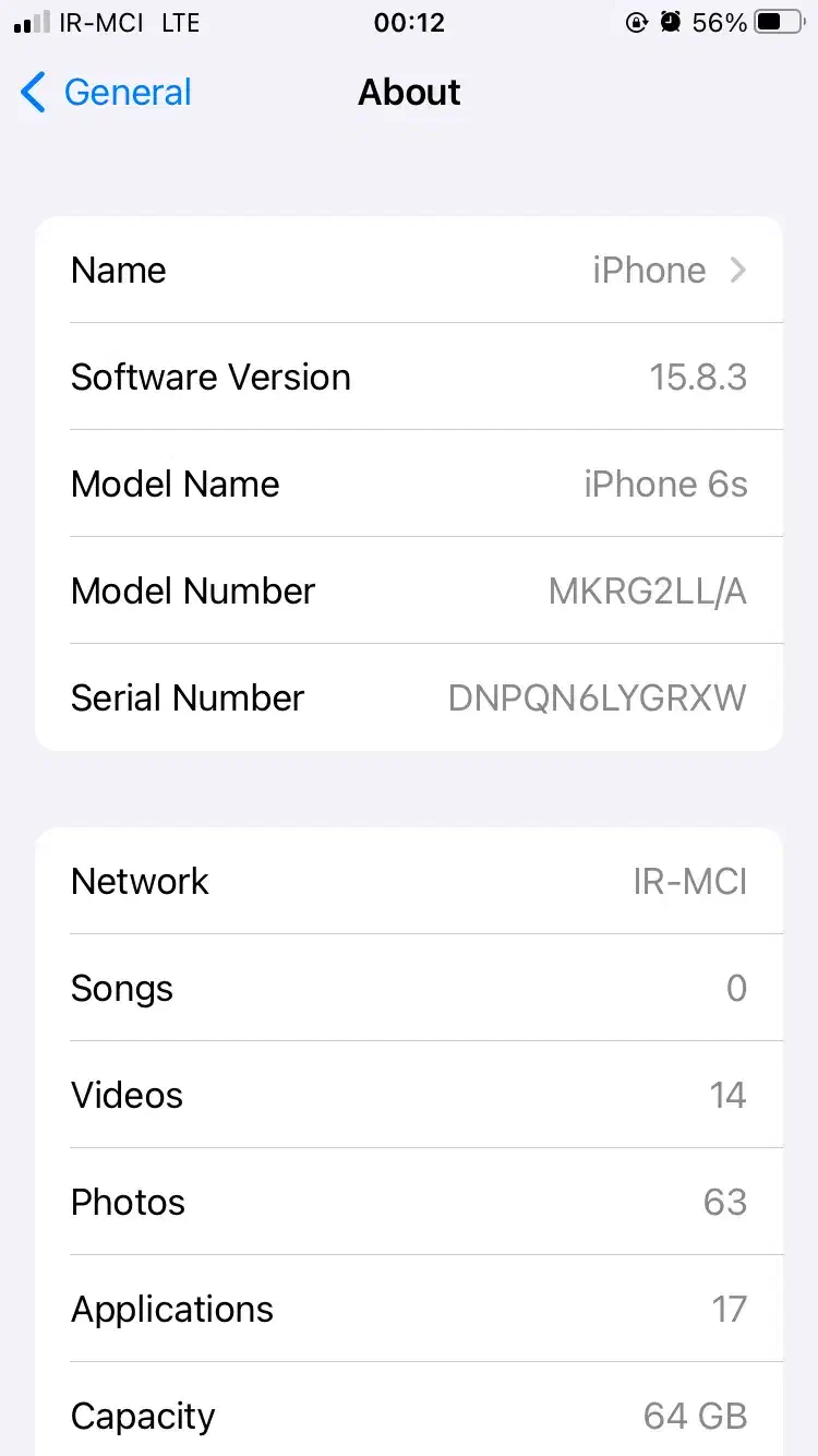 ایفون ۶s|موبایل|اصفهان, قائمیه|دیوار