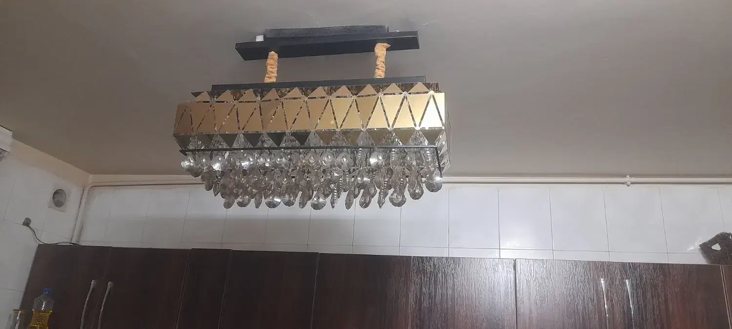 لوستر|لوستر و چراغ آویز|اراک, |دیوار