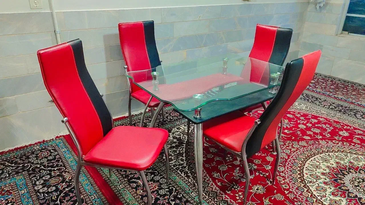 میز ناهارخوری ۴نفره|میز و صندلی غذاخوری|سیستان, |دیوار