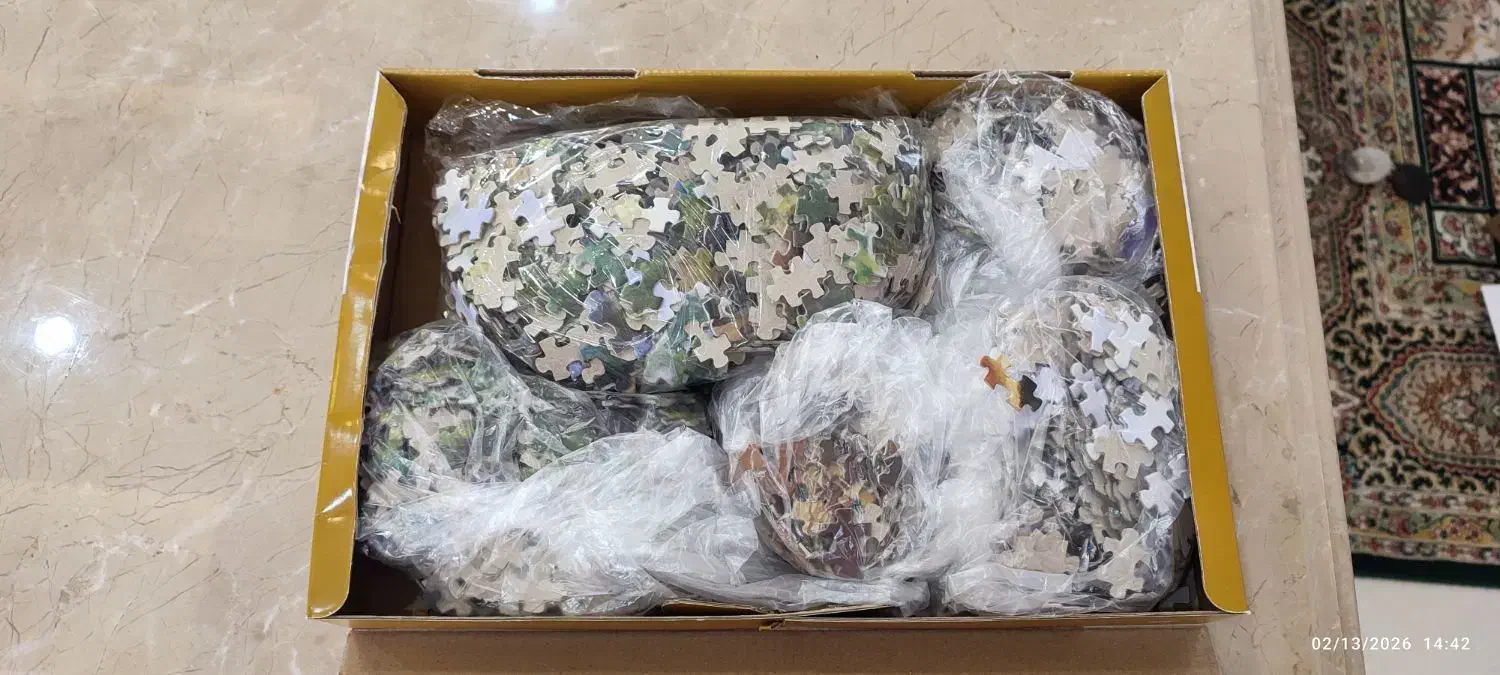 پازل ۲۰۰۰ تکه|اسباب‌‌بازی|قم, شهرک قدس|دیوار