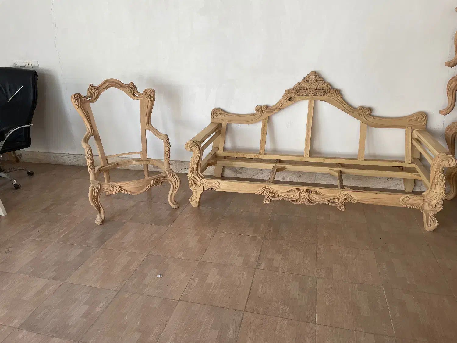 مبل خام|مبلمان خانگی و میز عسلی|رباط‌کریم, وهن آباد|دیوار