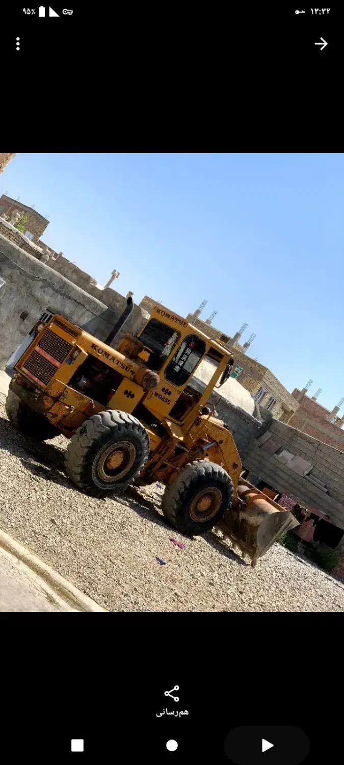 لودر کوماتسو 85 موتور 90 تازه تعمیر|خودرو سنگین|مهاباد (آذربایجان غربی), |دیوار