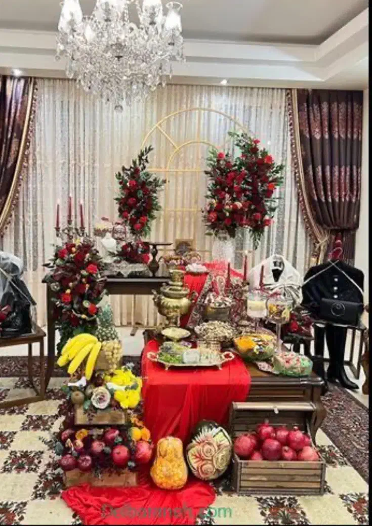 دکور ودیزاین شب یلدا|خدمات پذیرایی، مراسم|اراک, |دیوار