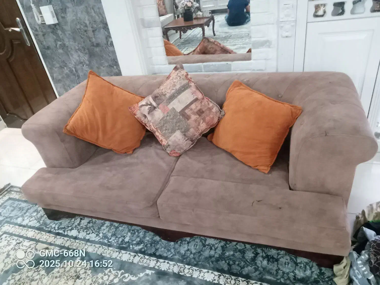 مبل راحتی ۵نفره|مبلمان خانگی و میز عسلی|تهران, خرمشهر|دیوار