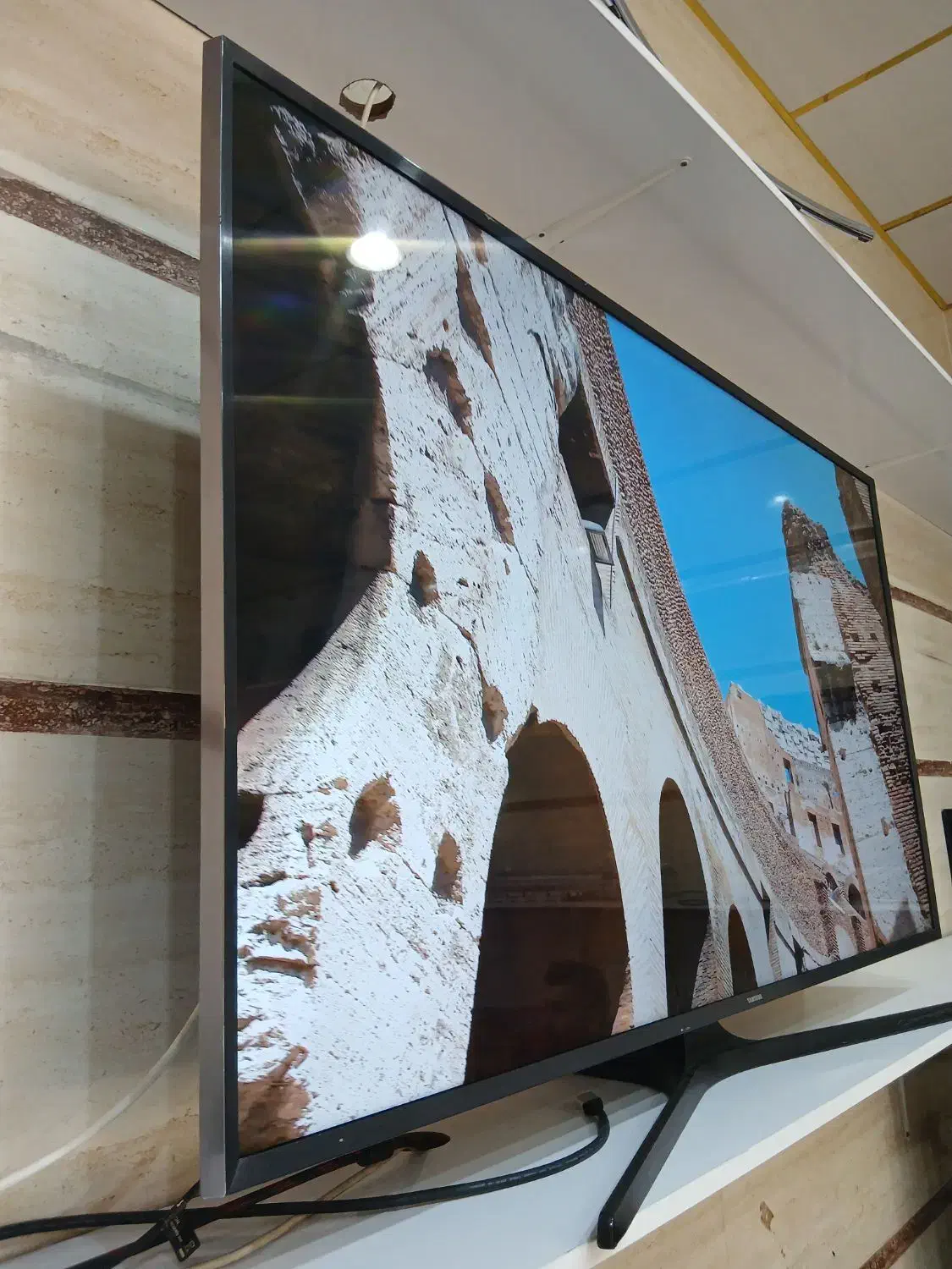 تلویزیون 55 اینچ سامسونگ هوشمند فورکی|تلویزیون و پروژکتور|قدس, شهر‌قدس|دیوار