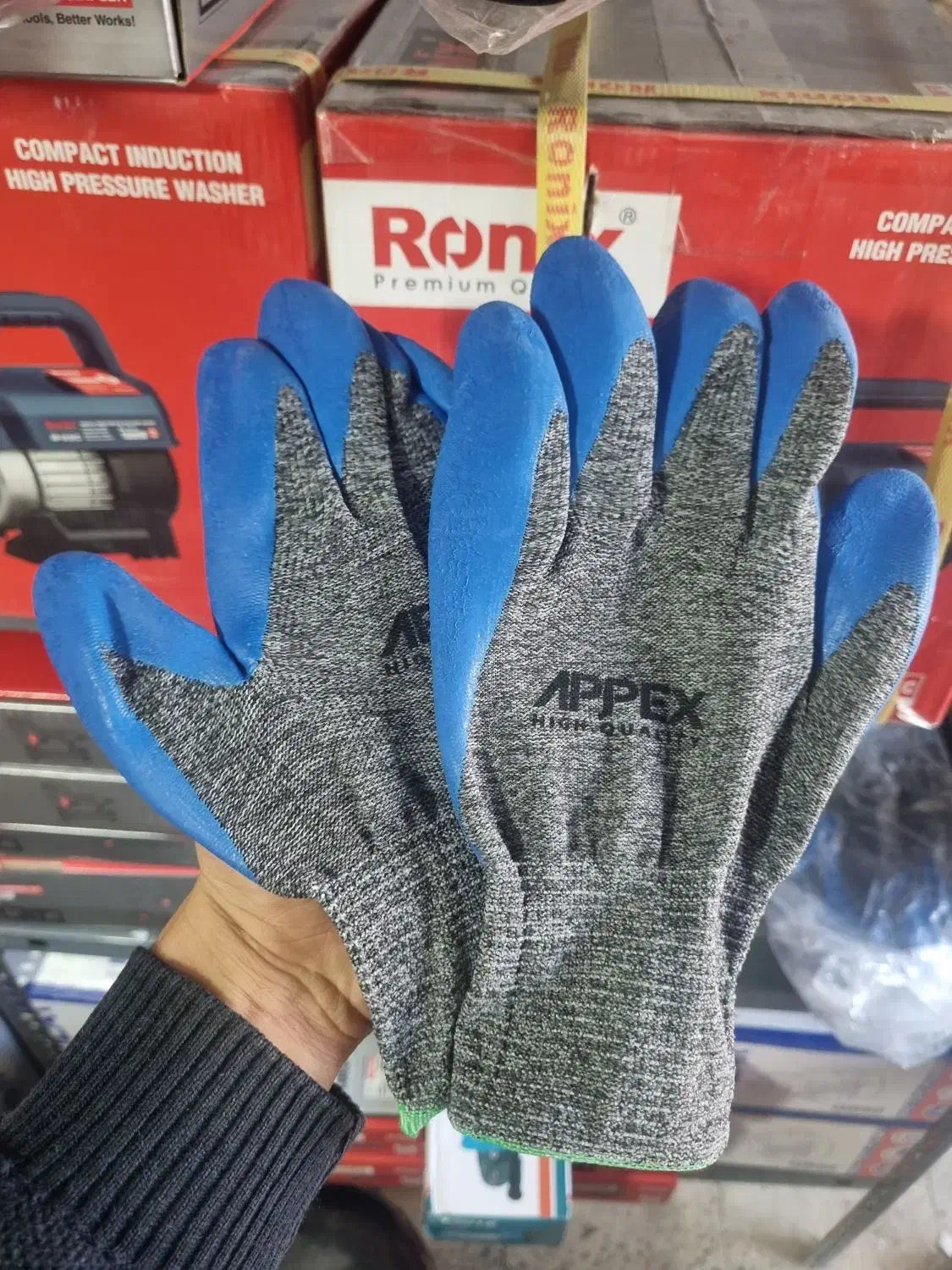 دستکش کار پلی استر نانو اپکس ضدبرش (ابزار راینو)|ابزارآلات|مریوان, |دیوار