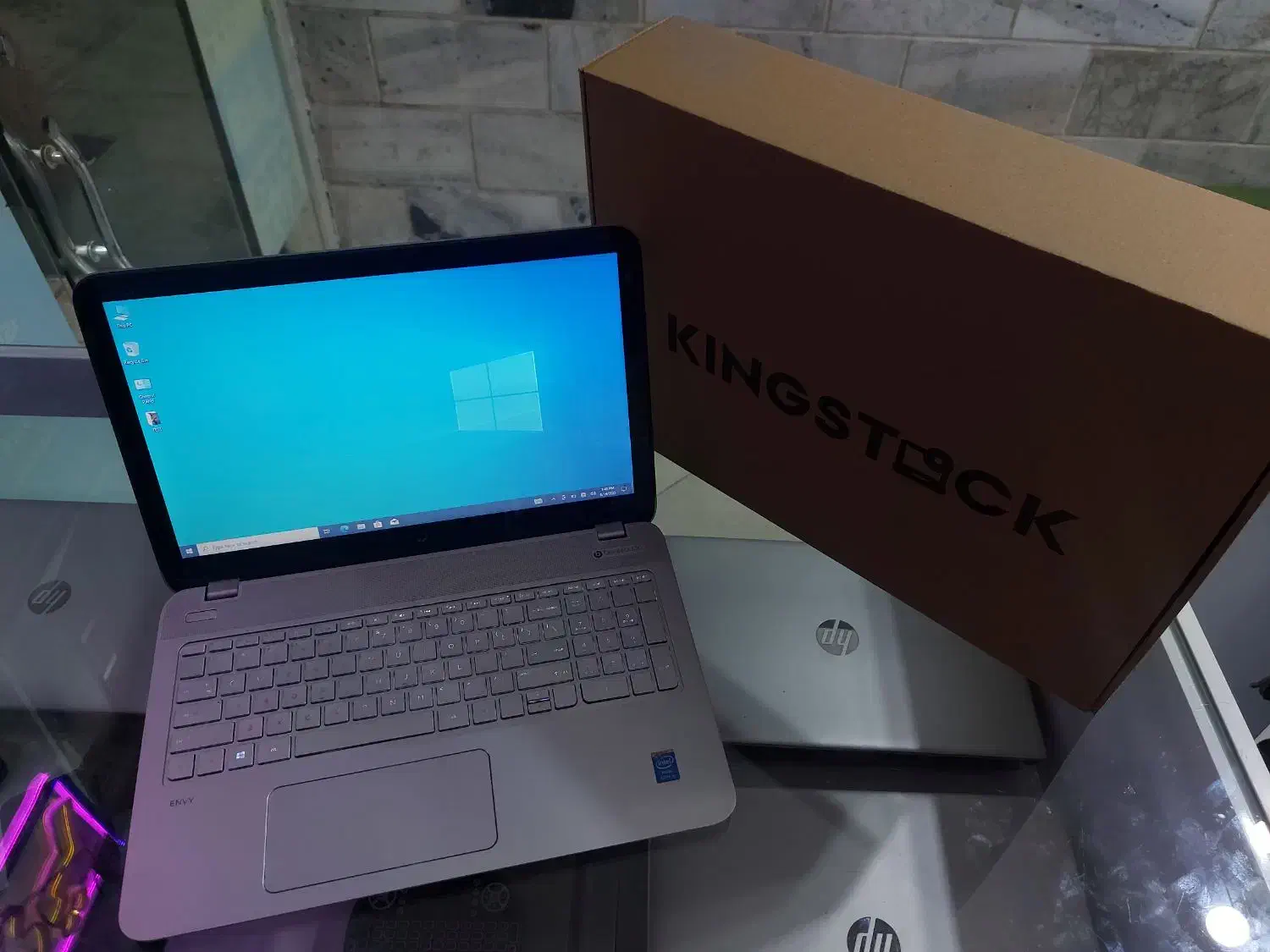 لپتاپ لمسی اچ پی i5 RAM16 SSD256 باکارتن فول لوازم|رایانه همراه|کرج, گلشهر|دیوار