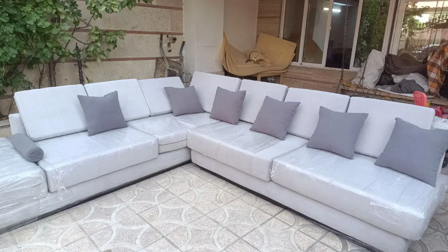 مبل ال پازلی نو|مبلمان خانگی و میز عسلی|تهران, شهرک فرهنگیان|دیوار