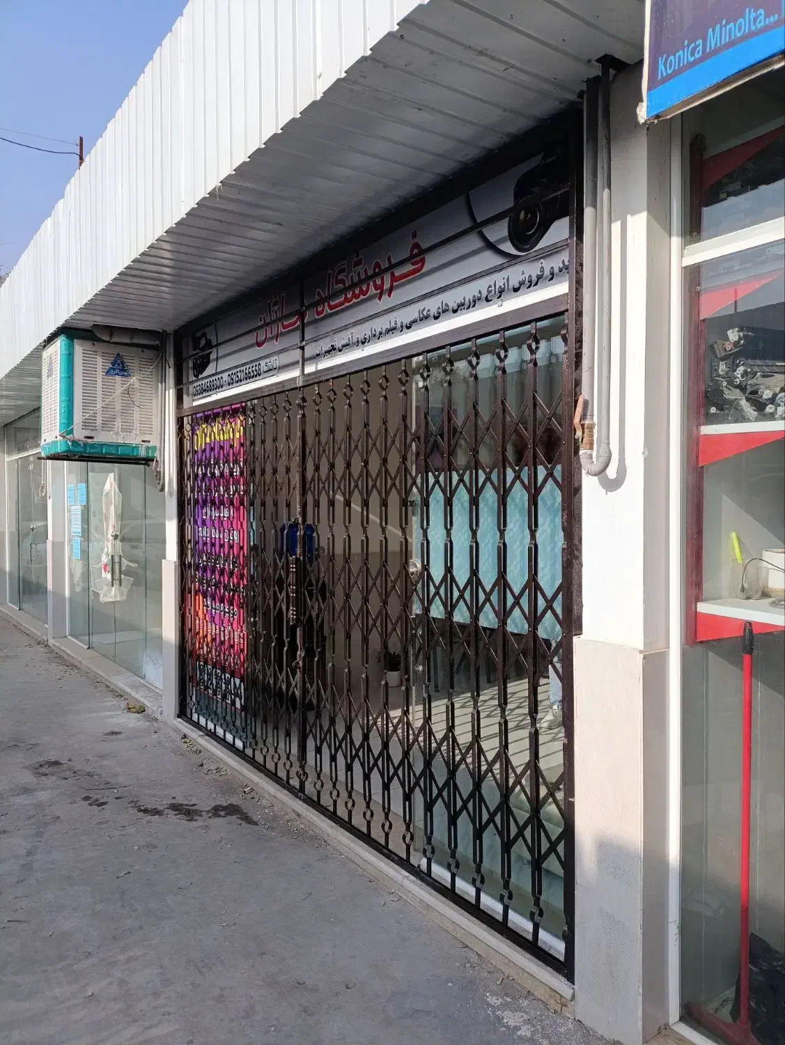 درب ضدسرقت کشوی درب اپارتمان اکاردیونی پنجره حفاظ|عمدهفروشی|مشهد, ابوذر|دیوار