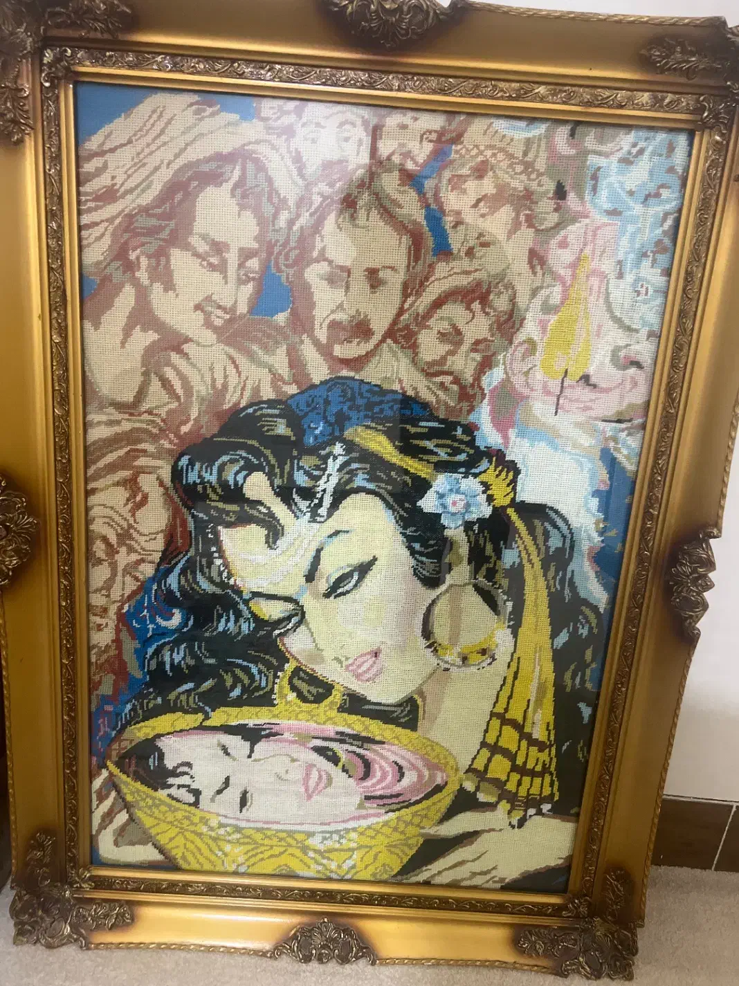 تابلو کوبلن دوزی|تابلو، نقاشی، عکس|دوگنبدان, |دیوار