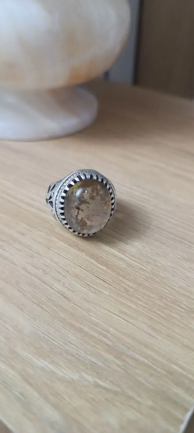 انگشتر عقیق یمن خزه ای|جواهرات|مشگین شهر, |دیوار