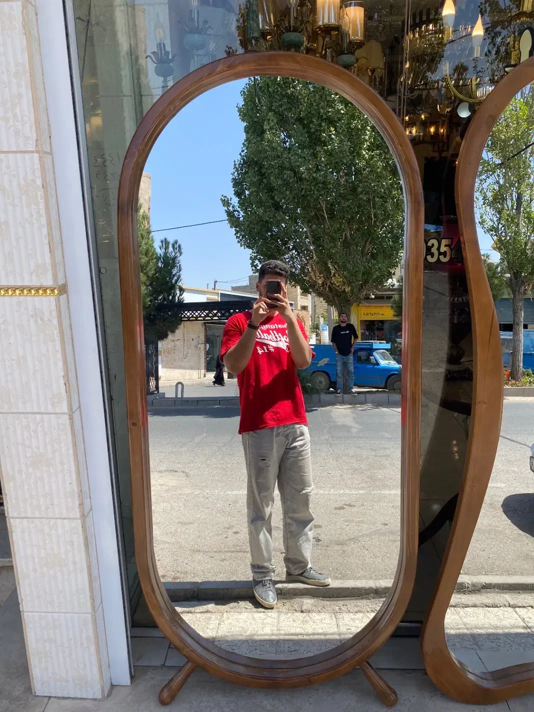 آینه قدی|آینه|قزوین, |دیوار