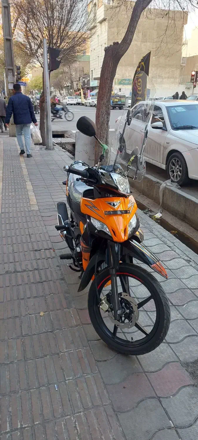 tvs تی وی اس راکز مدل ۴۰۳|موتورسیکلت|تهران, شهید رجایی|دیوار