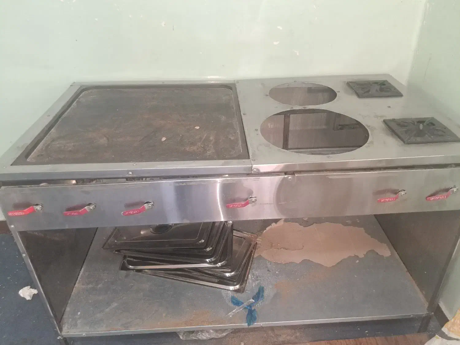 یخچال و فریزر و تعدادی وسایل فست فود|کافیشاپ و رستوران|آبادان, |دیوار