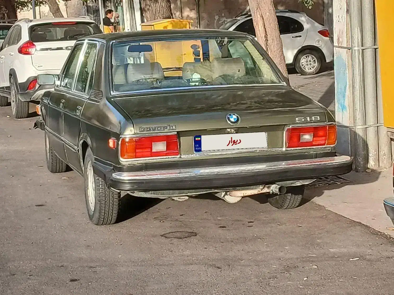 بی ام و 518 (E12) ارتشی رنگ سپر آمریکایی مدل 1978|خودرو کلاسیک|تهران, نارمک|دیوار