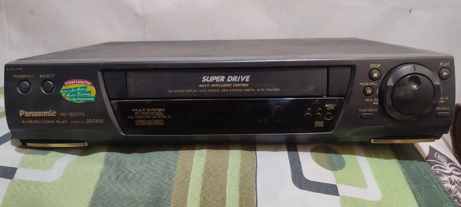 سه دستگاه ویدیو قدیمی vhs نوار بزرگ|پخشکننده DVD و ویدیو|ملارد, |دیوار