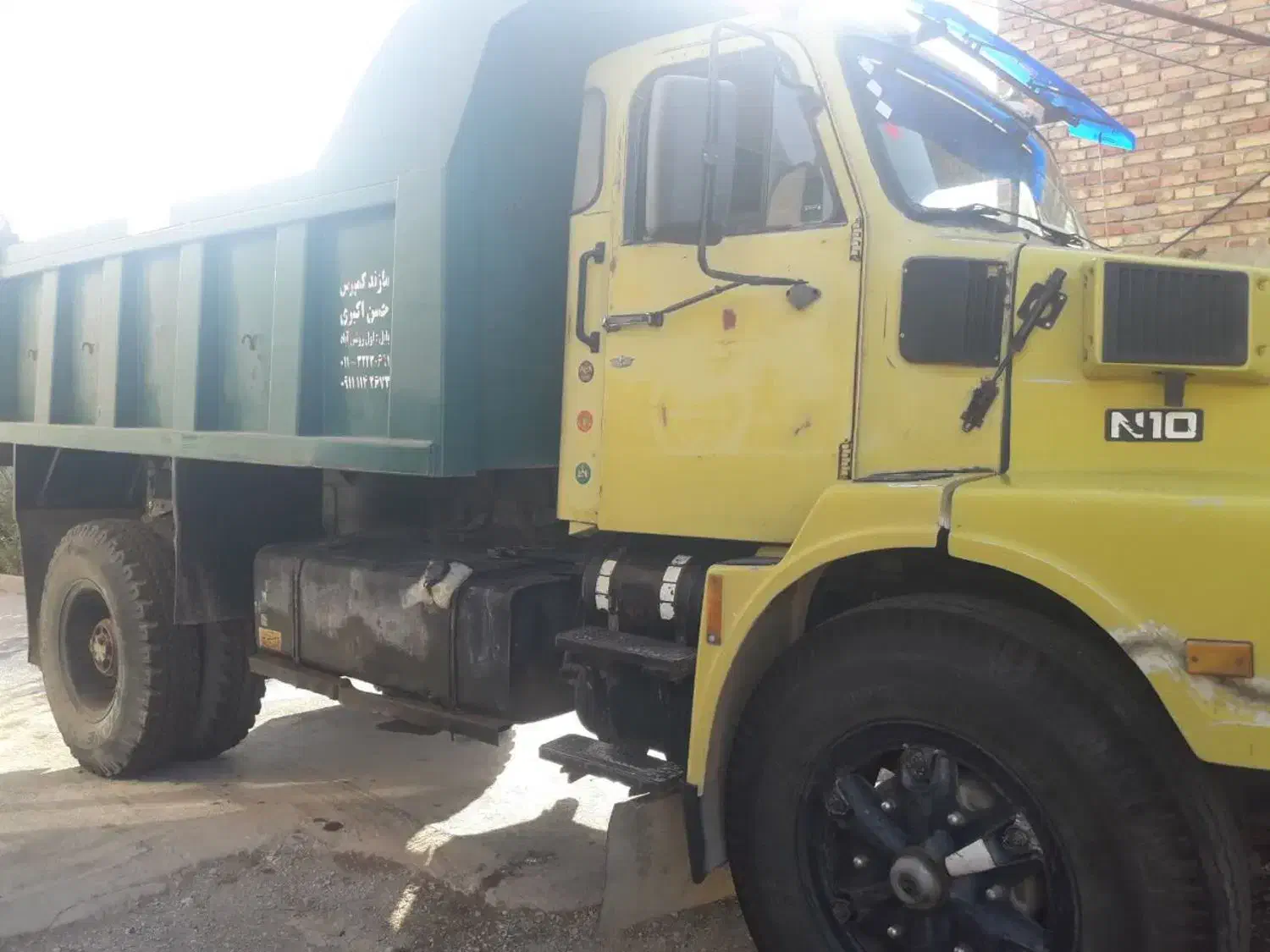ولو n10 موتوربزرگ توپ طلا۶چرخ|خودرو سنگین|ملکان, |دیوار
