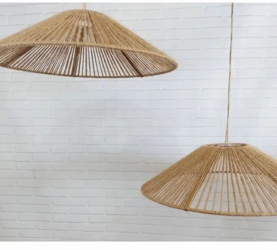 انواع لوستر رافیا|لوستر و چراغ آویز|قائم‌شهر, |دیوار