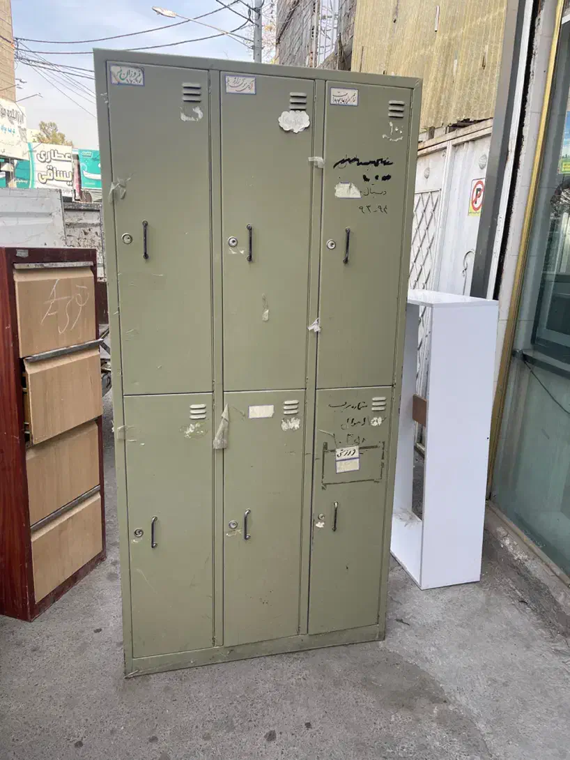 کمد فلزی و فایل چهار کشو|جاکفشی، کمد، دراور|مشهد, صیاد شیرازی|دیوار