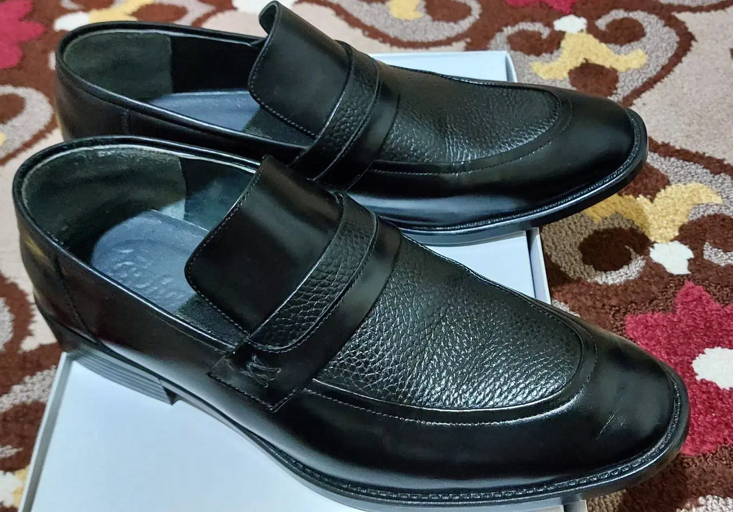 کفش مجلسی اصل چرم تبریز سایز 40|کیف، کفش، کمربند|اردبیل, |دیوار