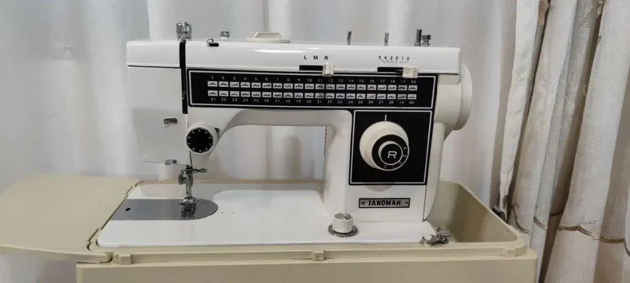 چرخ خیاطی گلدوزی ژانومه،نو|چرخ خیاطی و ریسندگی|خمینیشهر, |دیوار