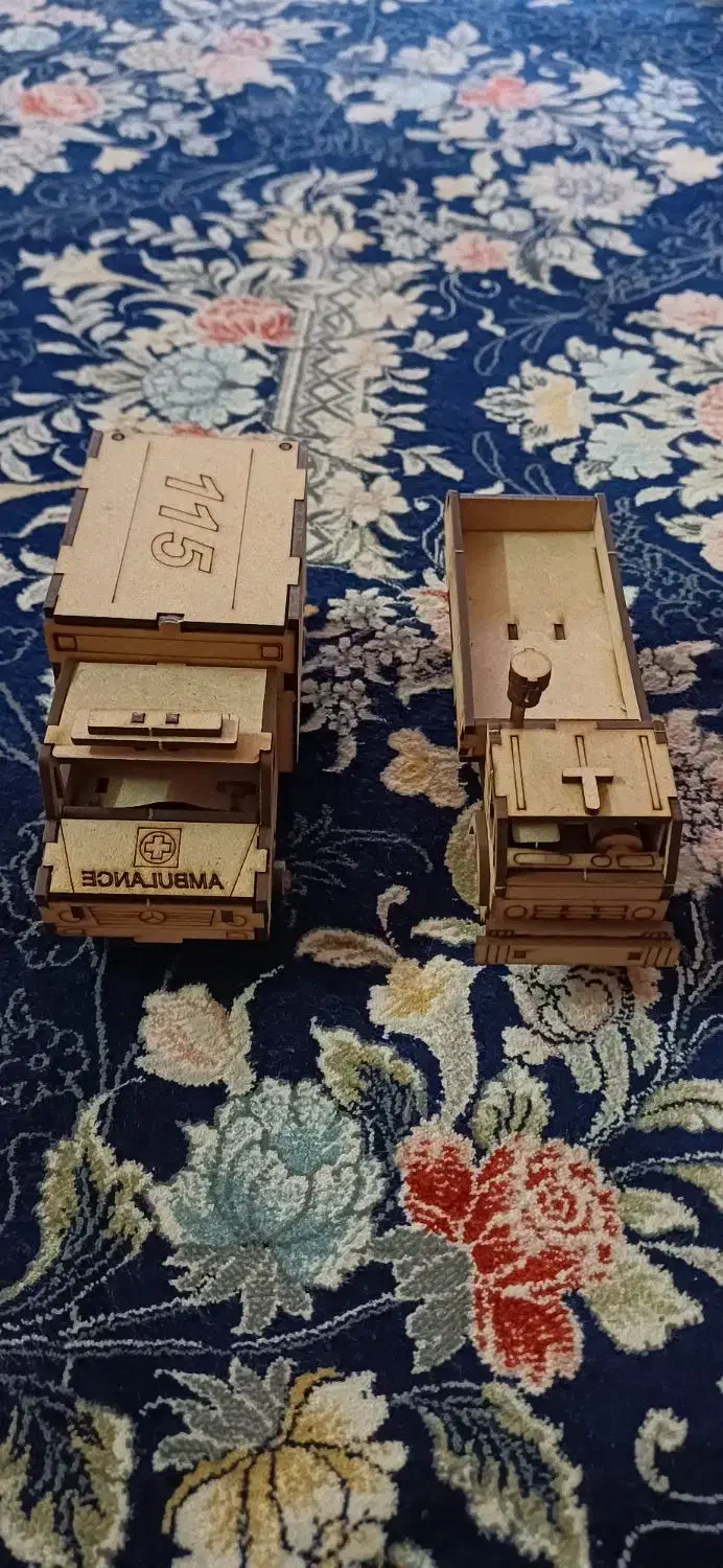 ماکت ماشین چوبی|مجسمه، تندیس، ماکت|کرمان, |دیوار