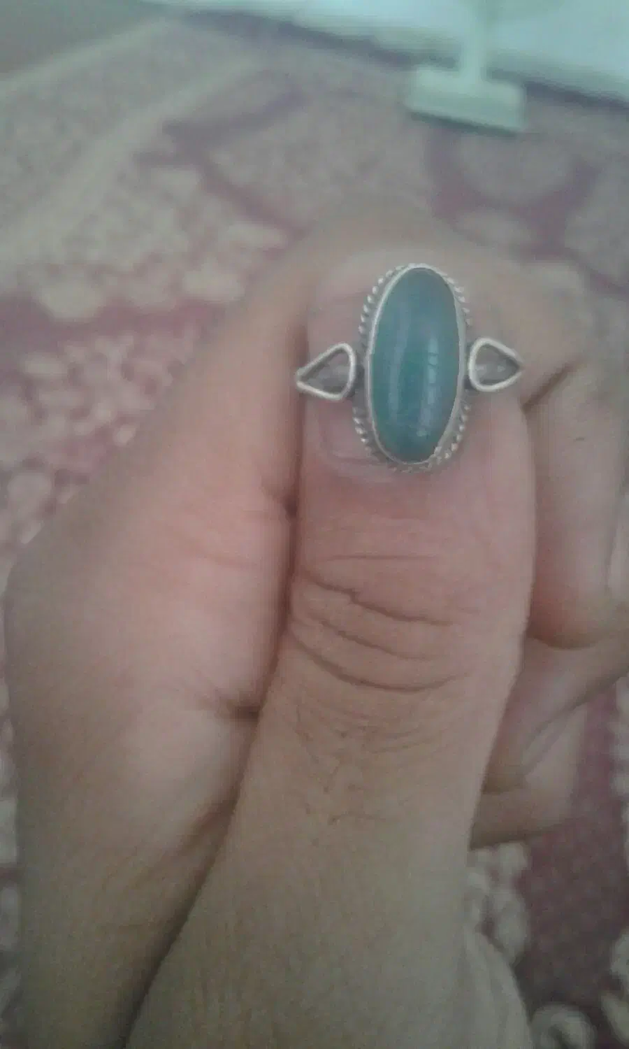 انگشترباعیار925نقره|بدلیجات|یزد, |دیوار