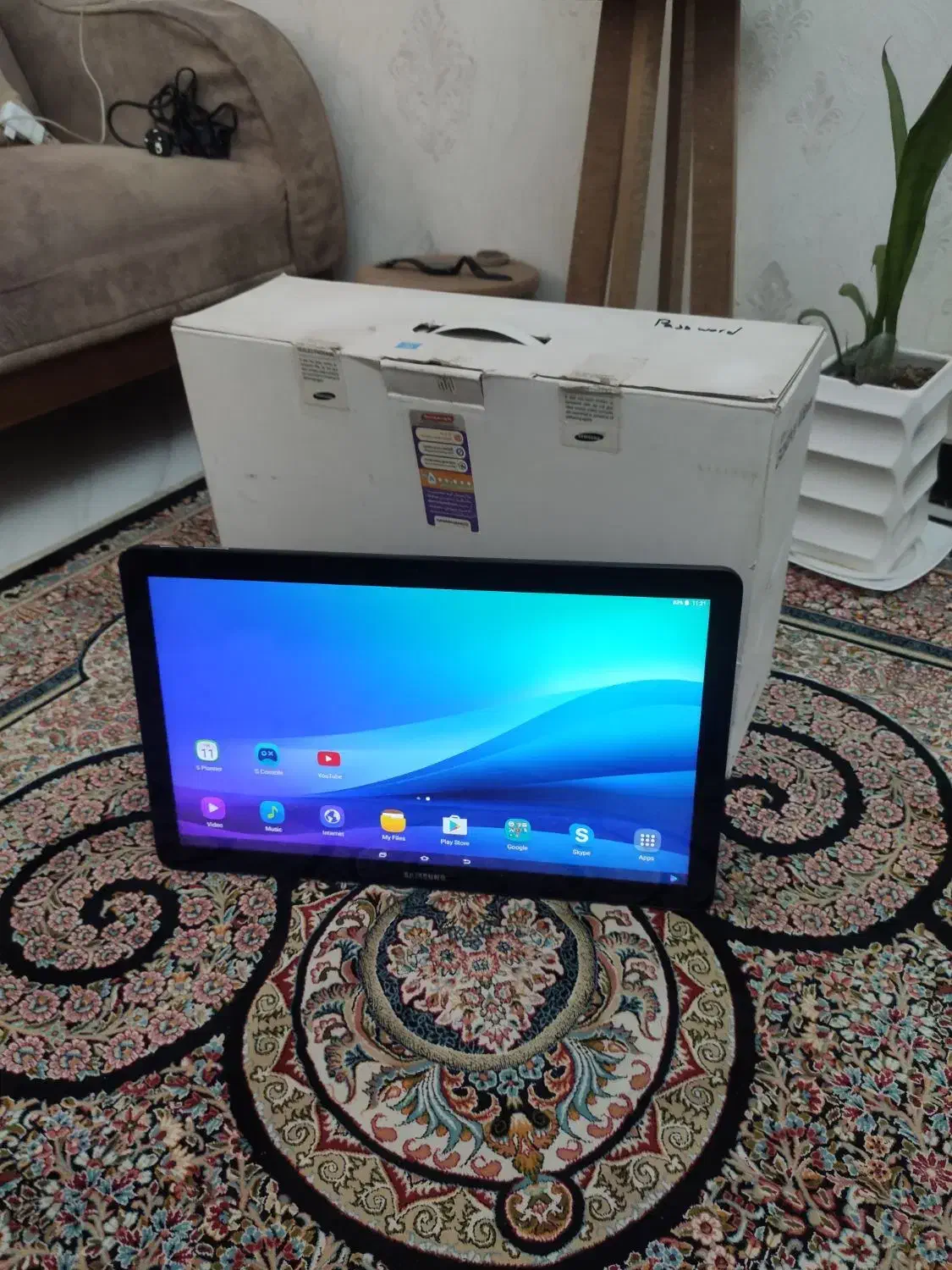 تبلت سامسونگ ۱۸نیم اینج وایفا ۳۲گیگ رام ۲|تبلت|ری, حمزه‌آباد|دیوار