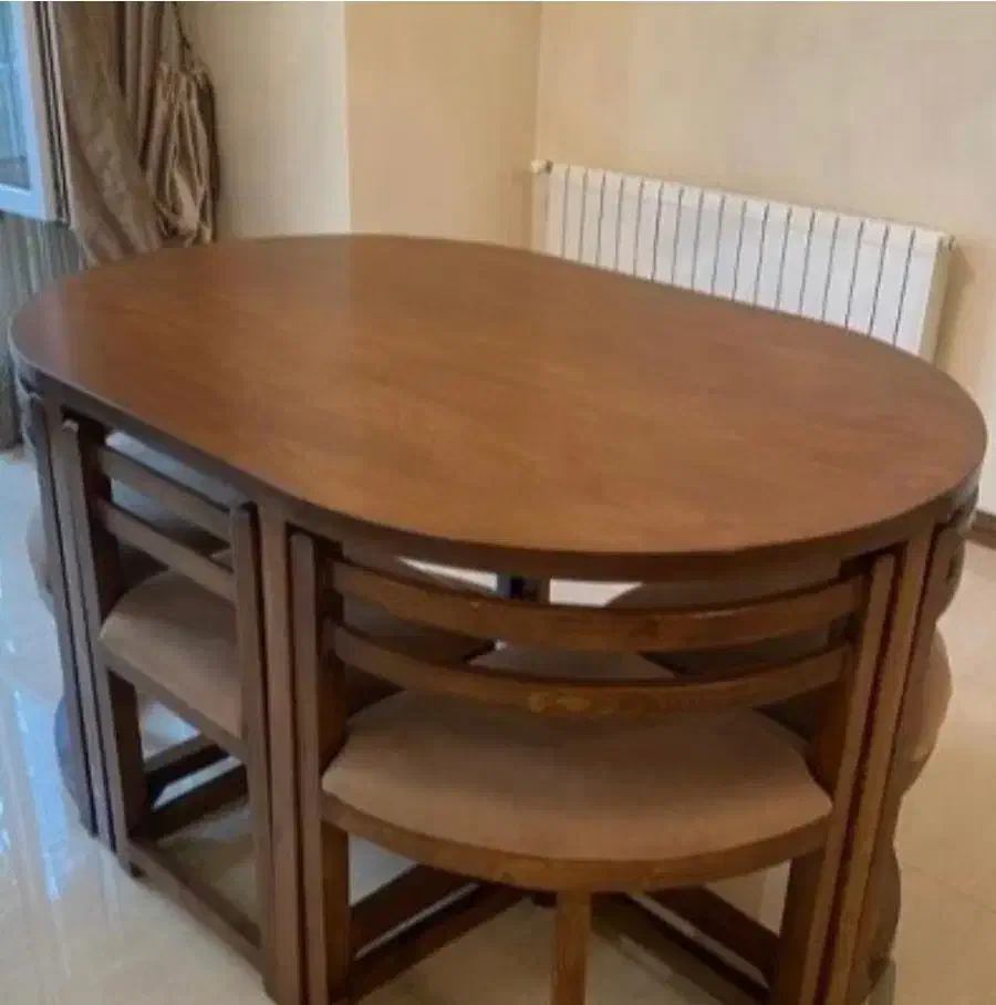 میز و صندلی ناهار خوری کاملا نو و سالم|میز و صندلی غذاخوری|پردیس, فاز ۱۱|دیوار