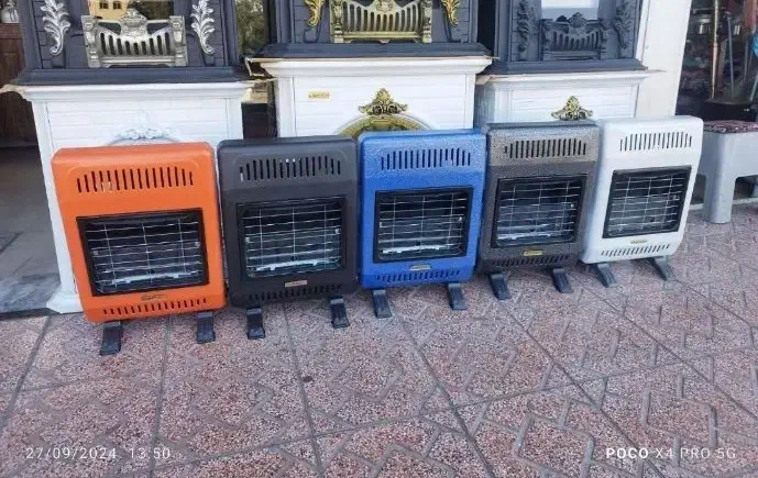 بخاری بدون دودکش مشعلی و سفالی مدل k800|بخاری، هیتر، شومینه|رشت, رشتیان|دیوار