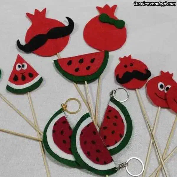 انواع گیفت تل سر  و تزیینات یلدا|صنایع دستی و سایر لوازم تزئینی|ارومیه, |دیوار