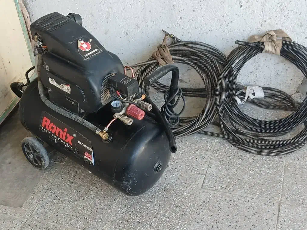 لوله بازکنی با پمپ باد و فنر برقی|خدمات پیشه و مهارت|زابل, |دیوار