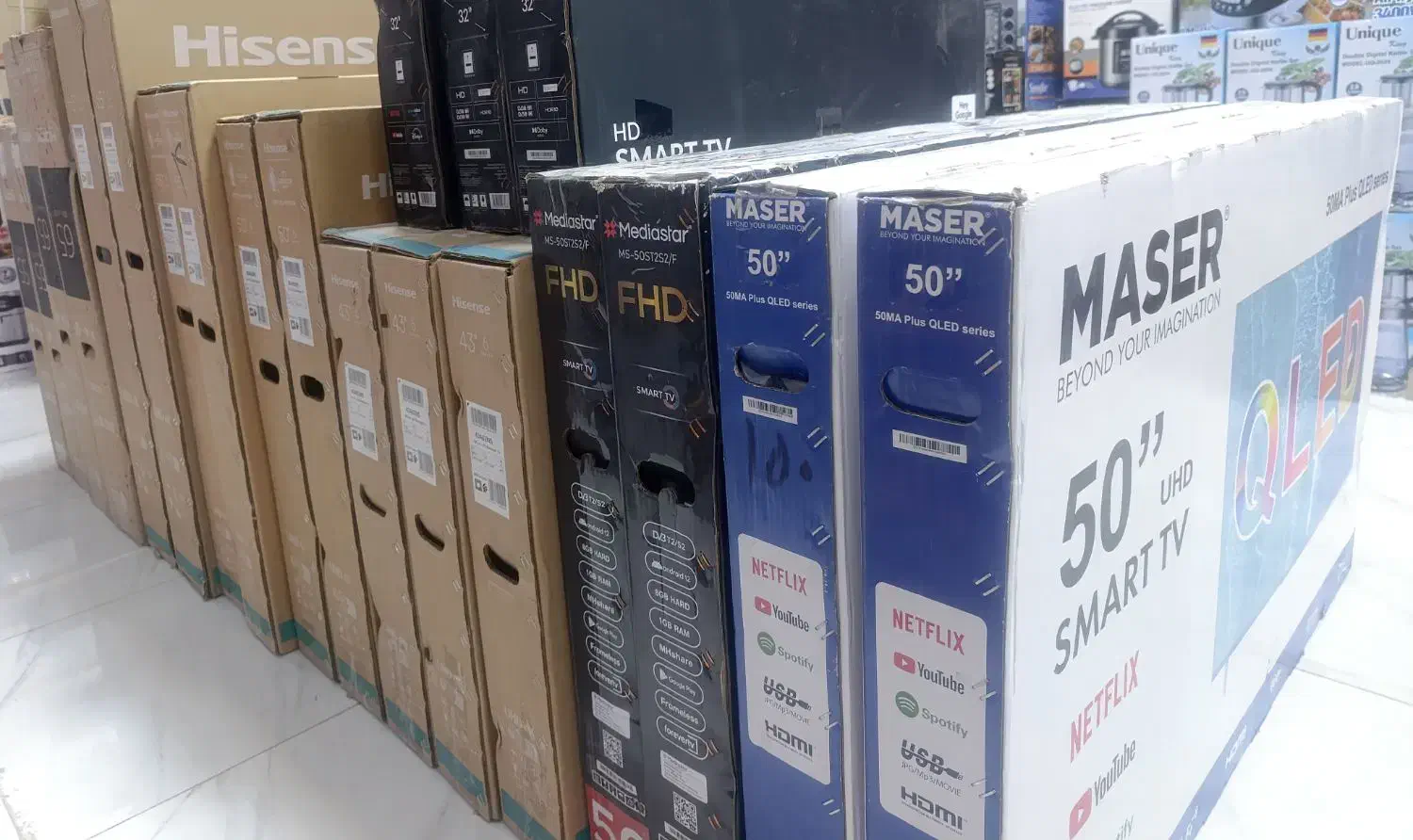 انواع تلوزیون مدیا،ماسر،الجی،هارلی،هایسنس موجود|تلویزیون و پروژکتور|هندیجان, |دیوار