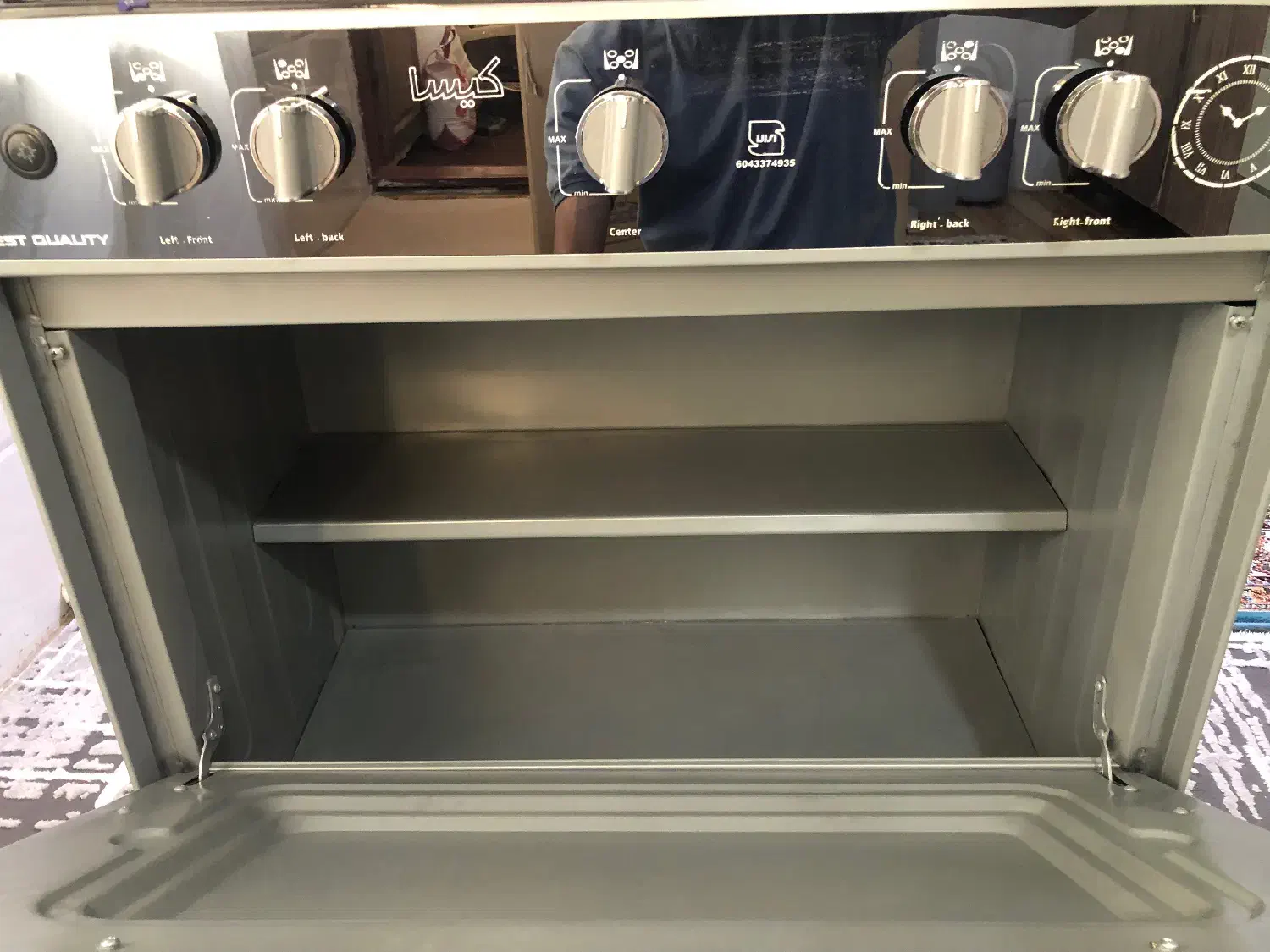 گاز پنج شعله نونو|اجاق گاز و لوازم برقی پخت‌وپز|جوانرود, |دیوار