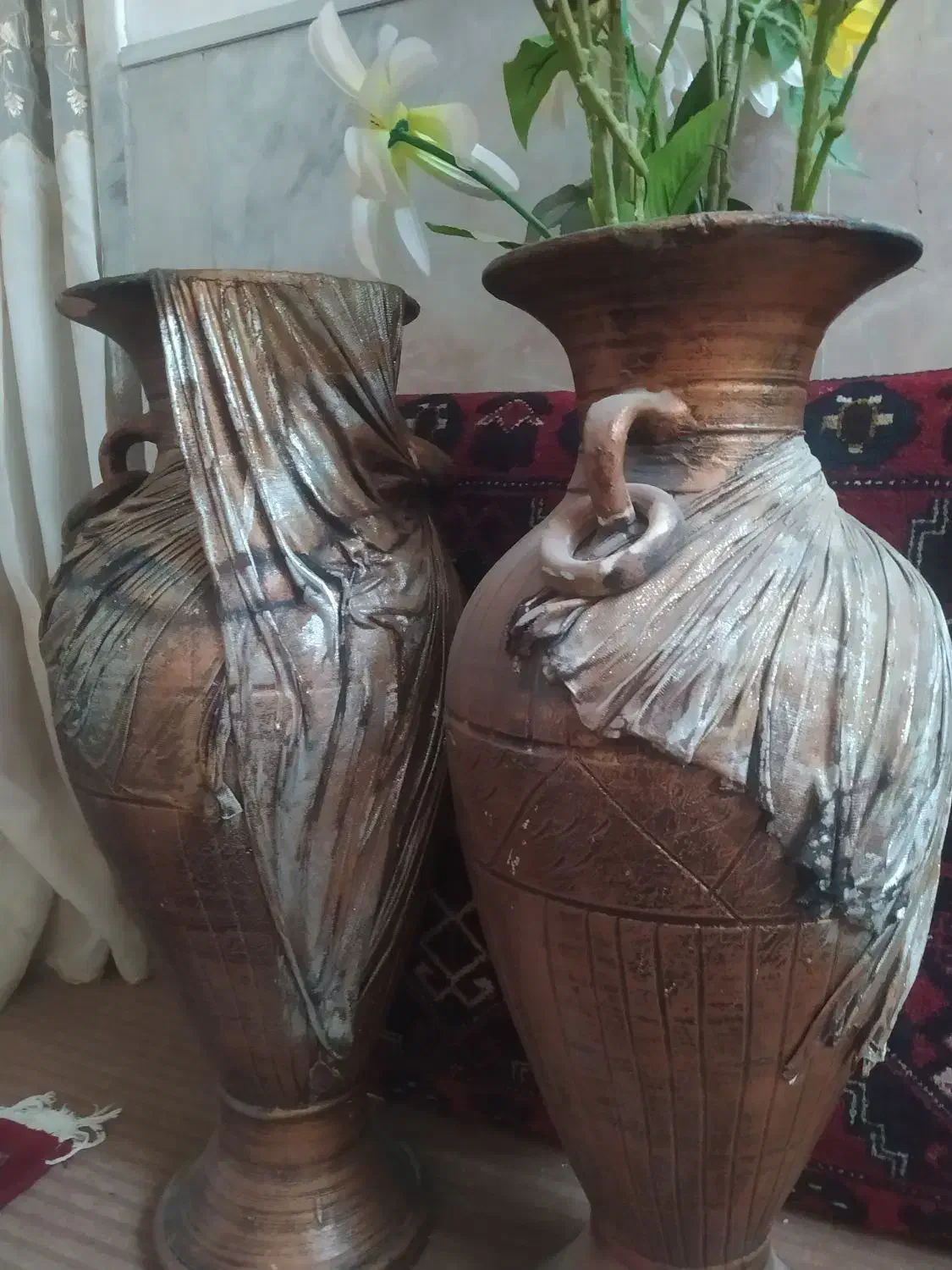 گلدان|صنایع دستی و سایر لوازم تزئینی|اسفراین, |دیوار