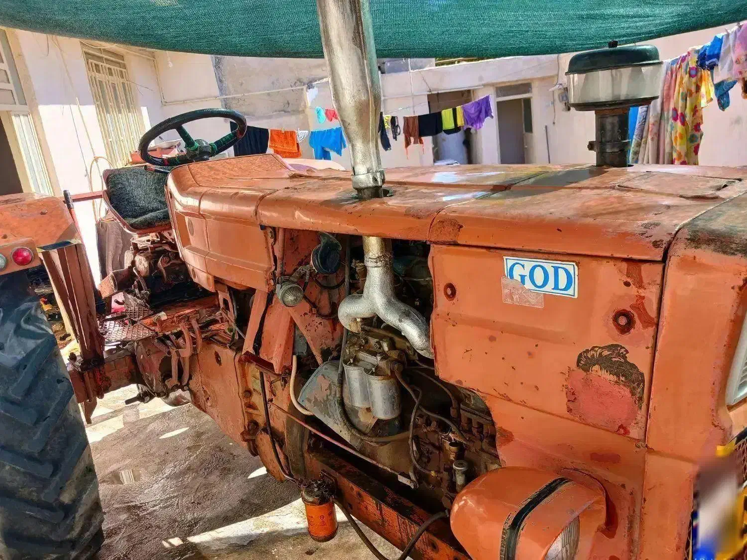 فروش تراکتور رومانی با ادوات|خودرو سنگین|ایذه, |دیوار