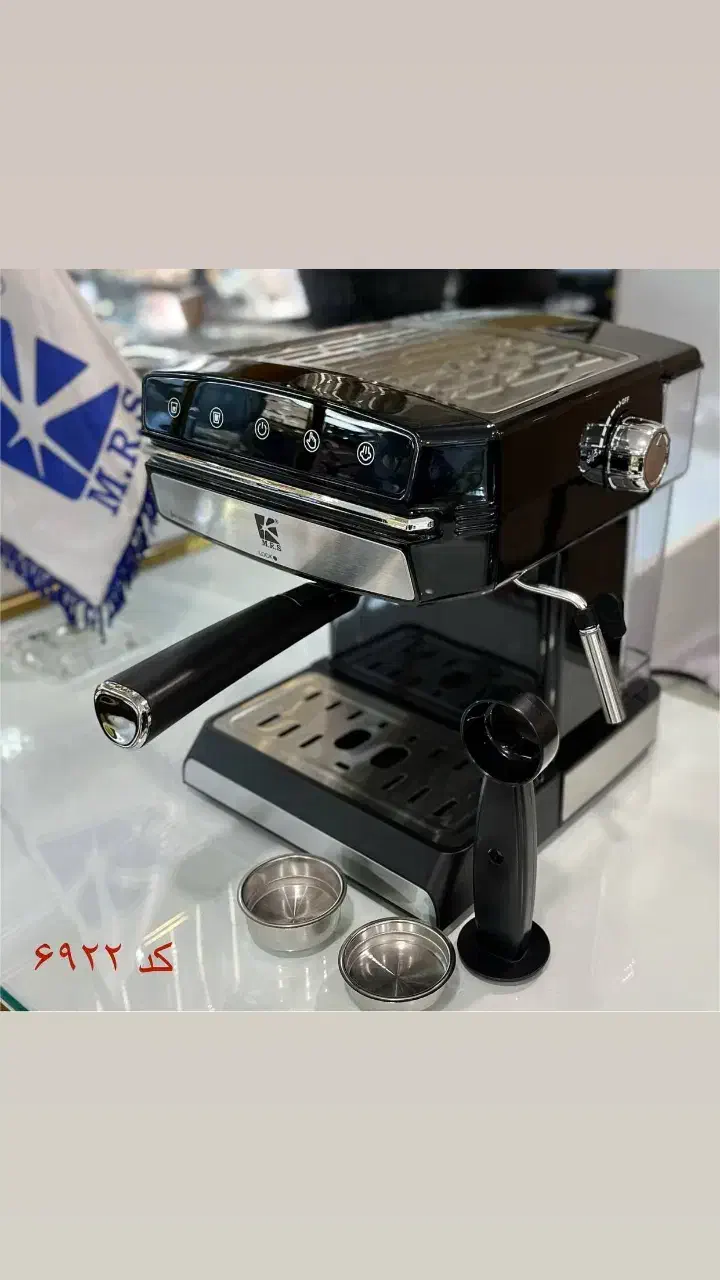 اسپرسوساز دومخزن قهوه ساز ضمانتی اسپرسو ساز|سماور، چای‌ساز، قهوه‌ساز|مشهد, وحید|دیوار