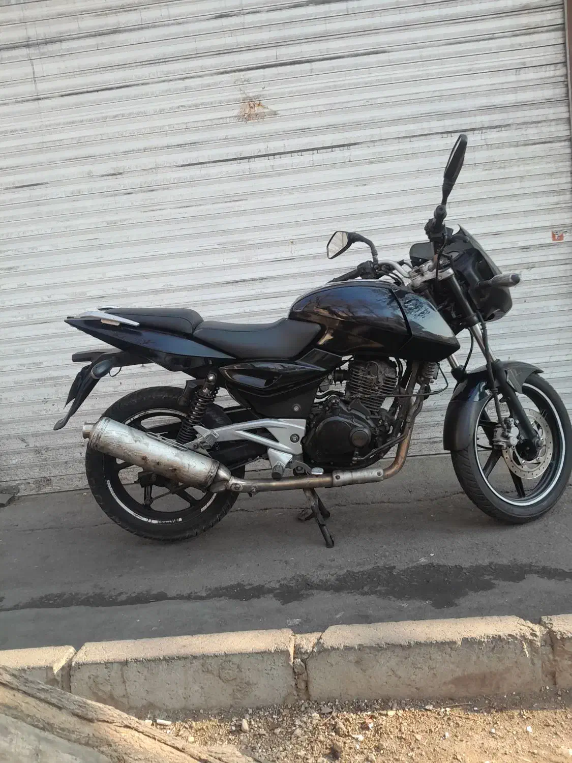 پالس مشکی 200 مدل 90|موتورسیکلت|تهران, سلسبیل جنوبی|دیوار