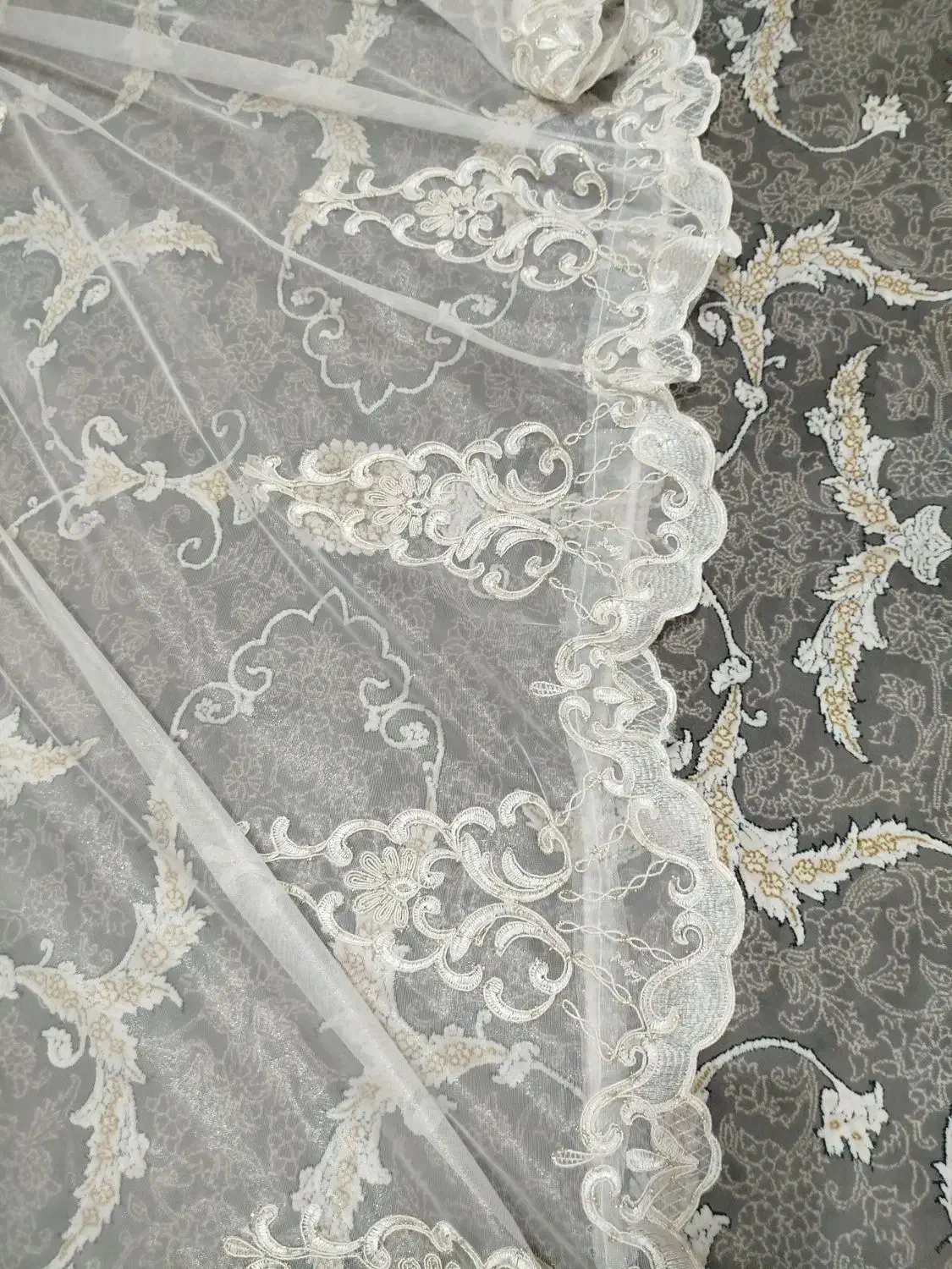 حریر|پرده، رانر، رومیزی|لنجان, |دیوار