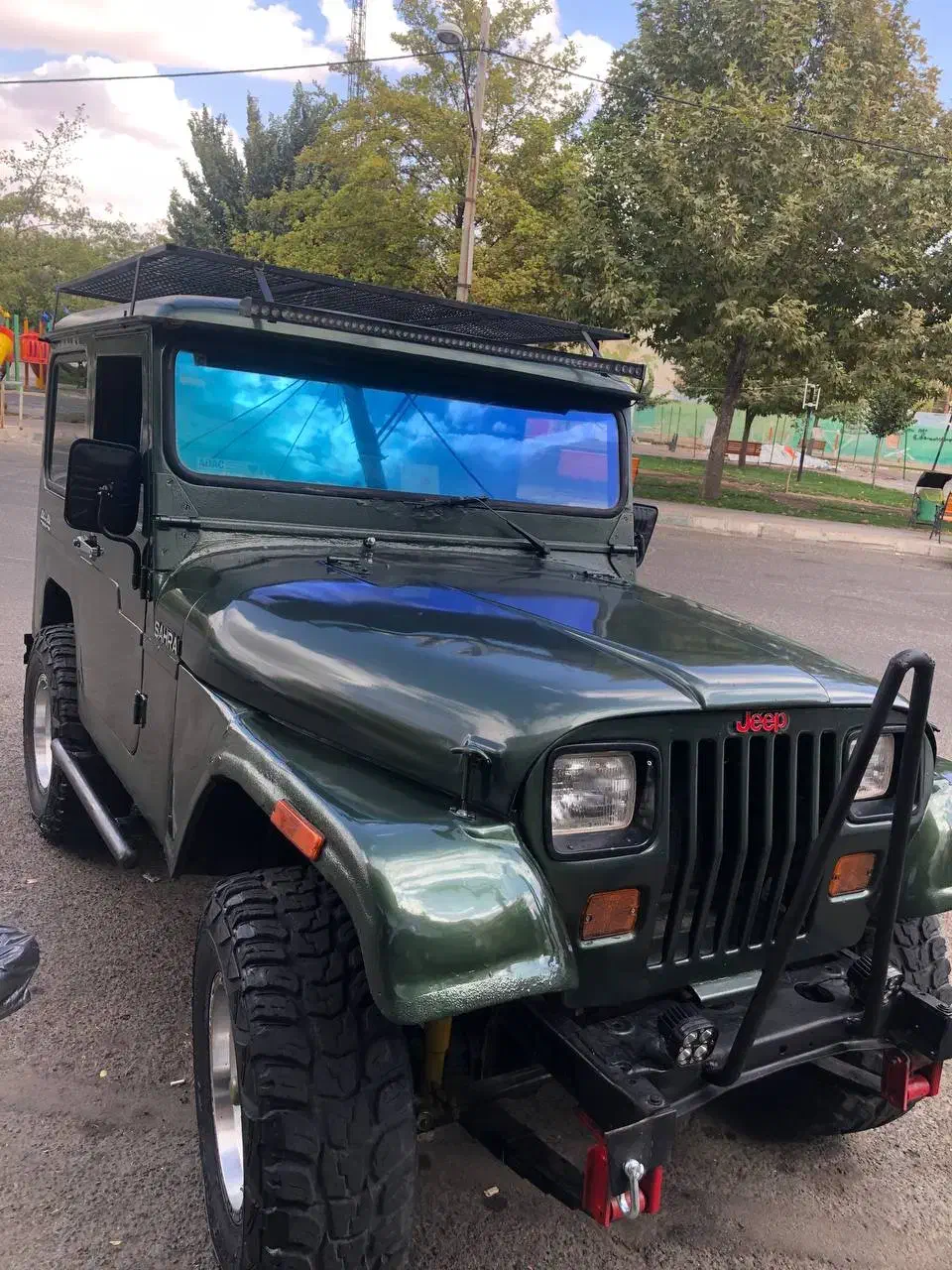 جیپ صحرا مدل ۱۳۷۶|خودرو سواری و وانت|زنجان, |دیوار