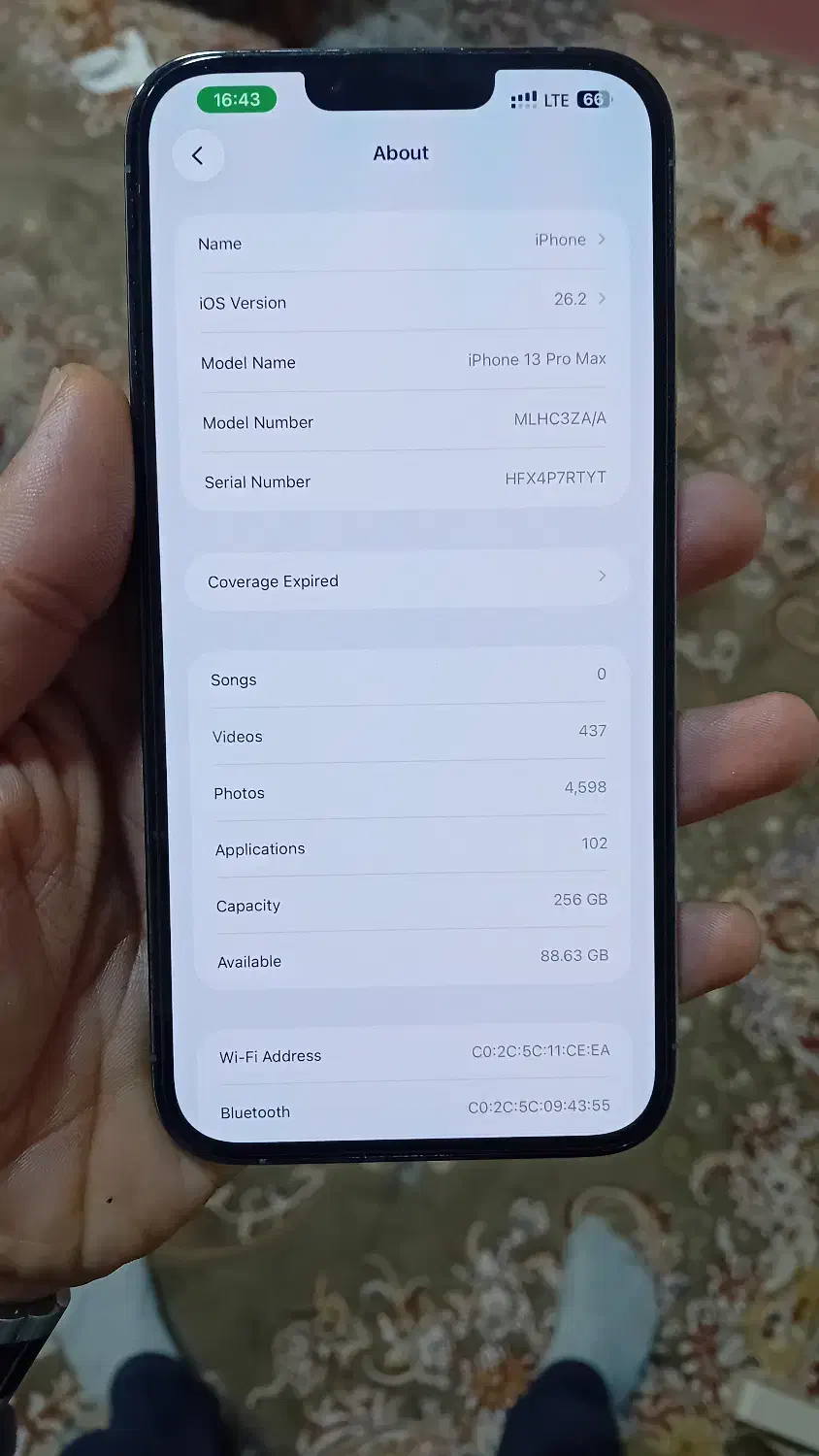 iphone 13 promax256|موبایل|نجف‌آباد, یزدانشهر|دیوار