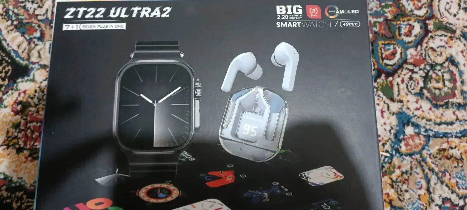 ساعت هوشمند همراه با ایرپاد و هفت بند|ساعت|اندیمشک, |دیوار