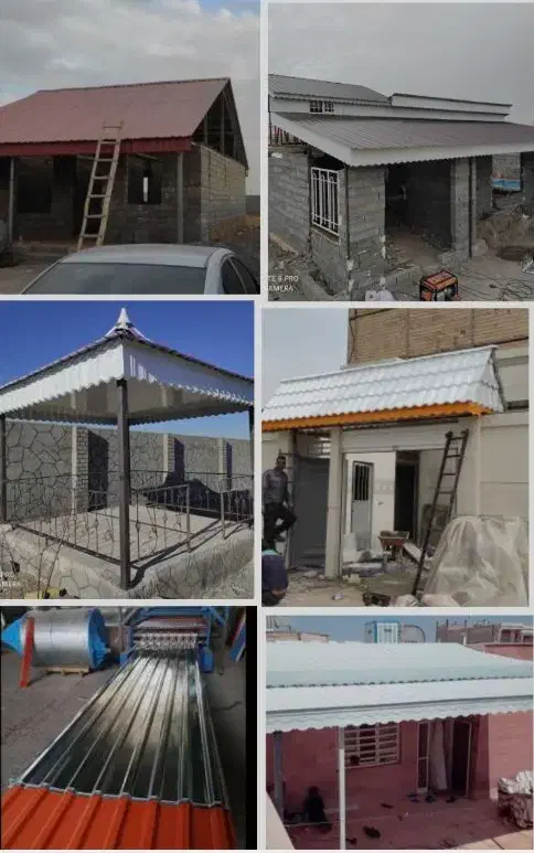 اجرای سقف شیروانی و شیبدارجوشکاری سایبان پارکینگ|خدمات پیشه و مهارت|مشهد, سمزقند|دیوار