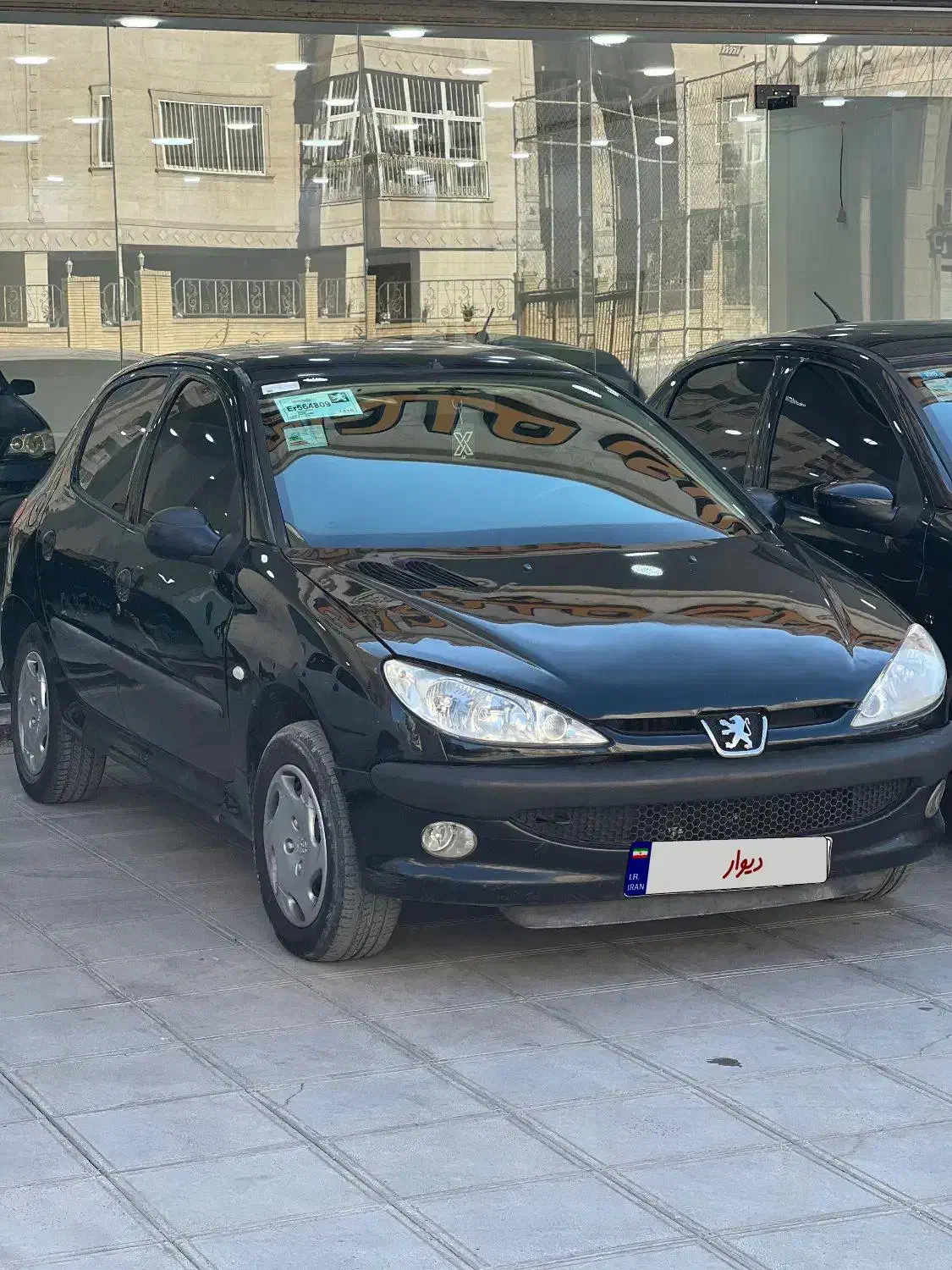 ۲۰۶ مشکی مدل ۹۵نقدواقساط|خودرو سواری و وانت|بندرعباس, |دیوار