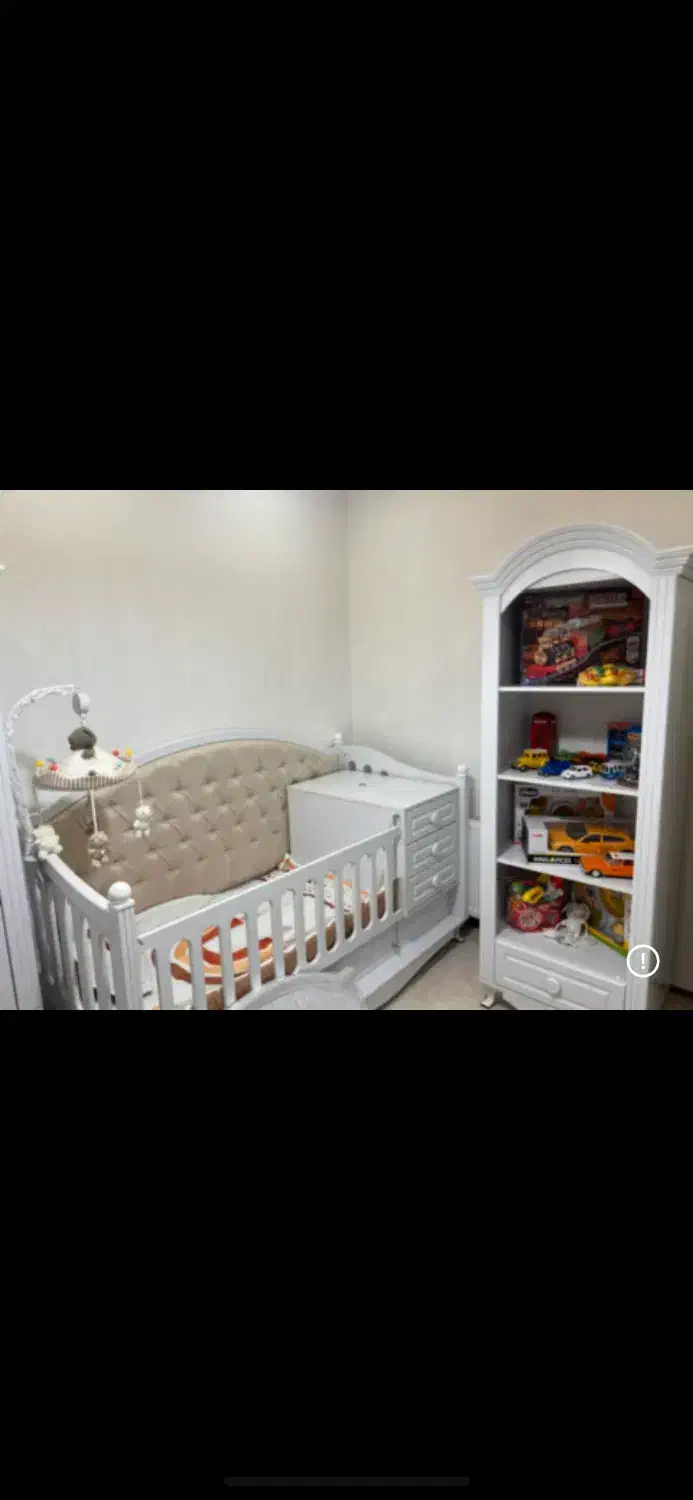 سرویس خواب نوزاد|تخت و صندلی بچه|قرچک, مهدیه|دیوار