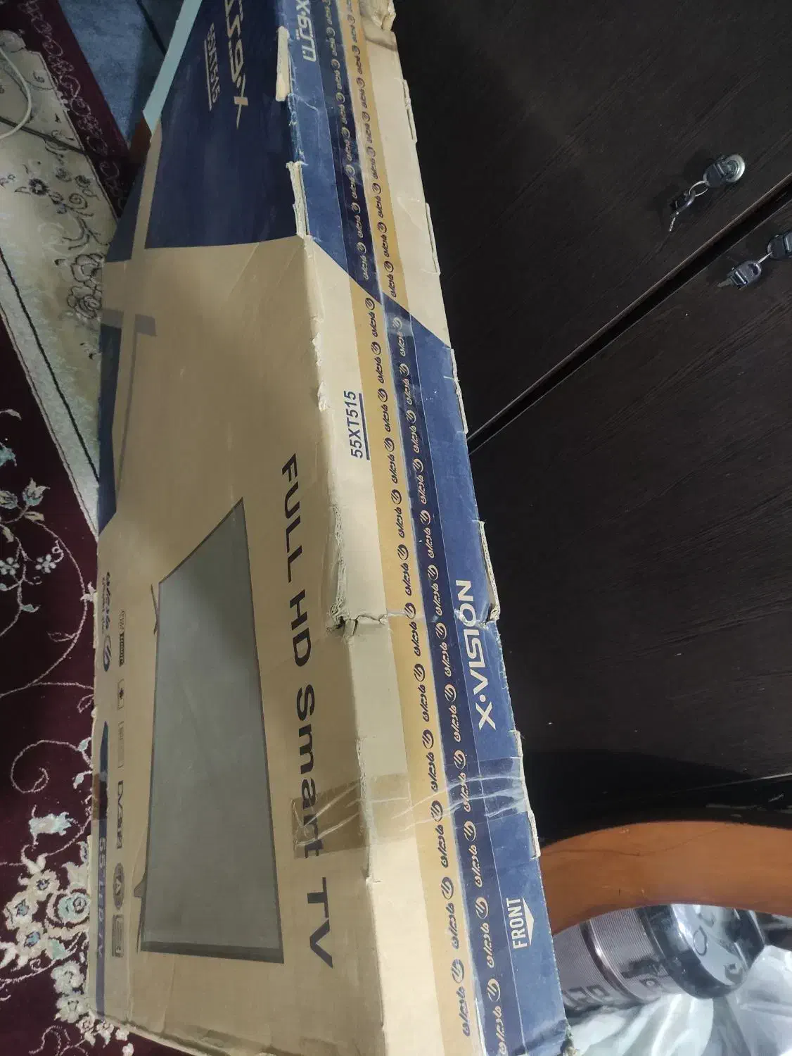 تلویزیون.xویژن.۵۵.نو نو زیر قیمت|تلویزیون و پروژکتور|اهواز, کمپلو شمالی|دیوار