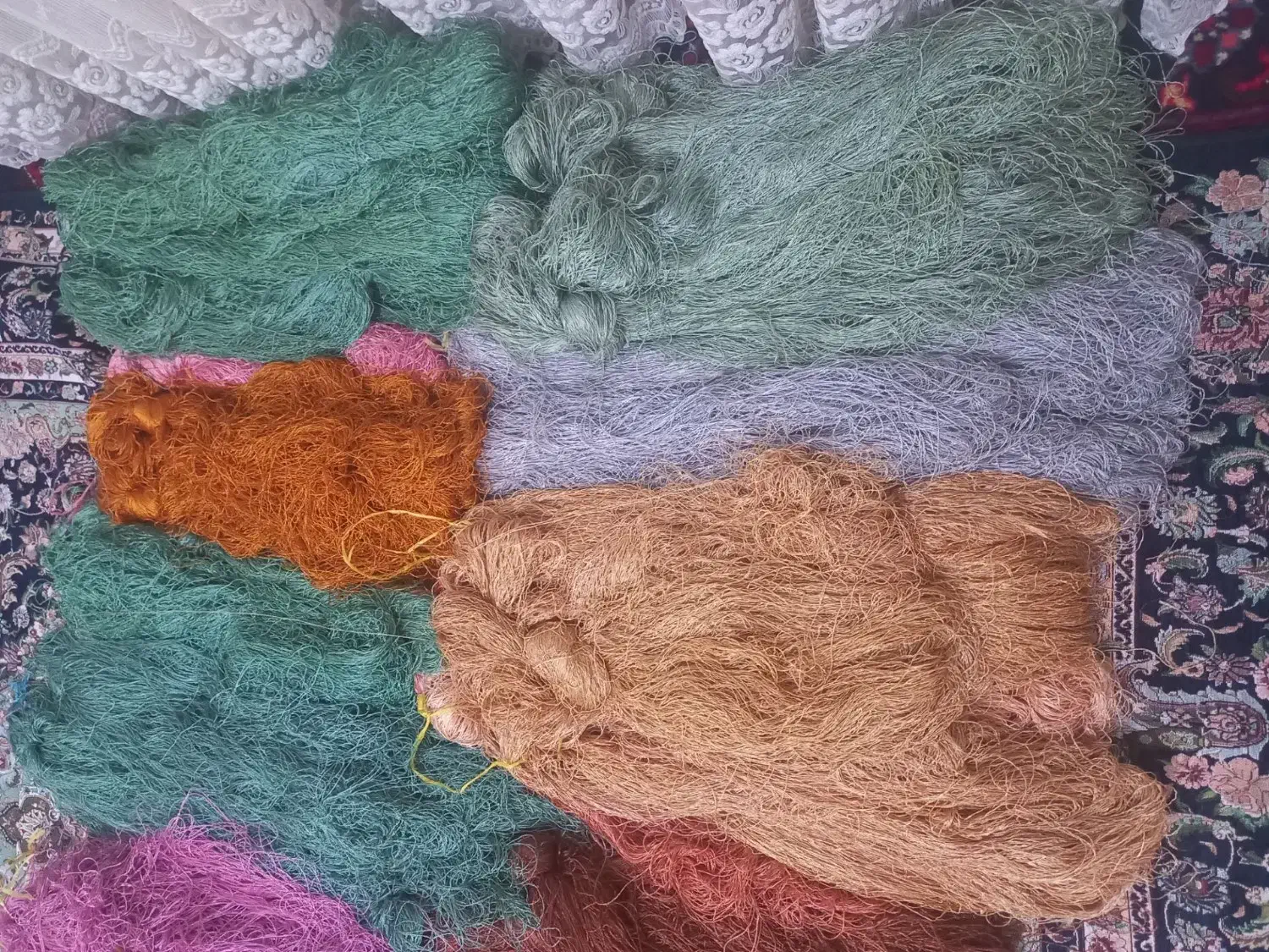 ابریشم|گلیم، جاجیم، گبه|تبریز, |دیوار