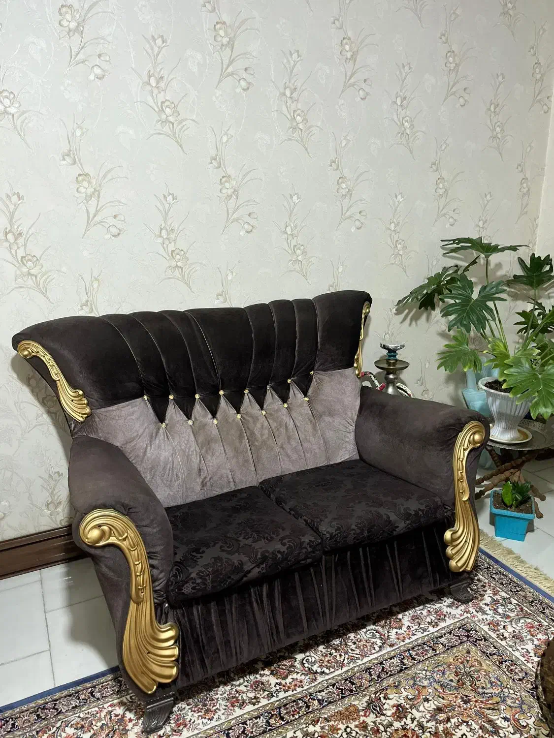 مبل ۹ نفره به همراه میز جلو مبلی|مبلمان خانگی و میز عسلی|فولادشهر, C3|دیوار