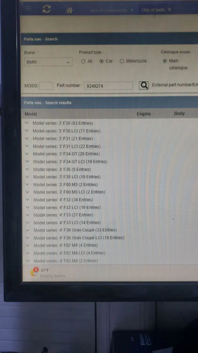 دوربین آینه بغل بی ام و|قطعات یدکی و لوازم جانبی|تهران, شهرک گلها (تهرانسر)|دیوار